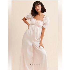 SELKIE Seashell Wide Leg Jumpsuit XS
